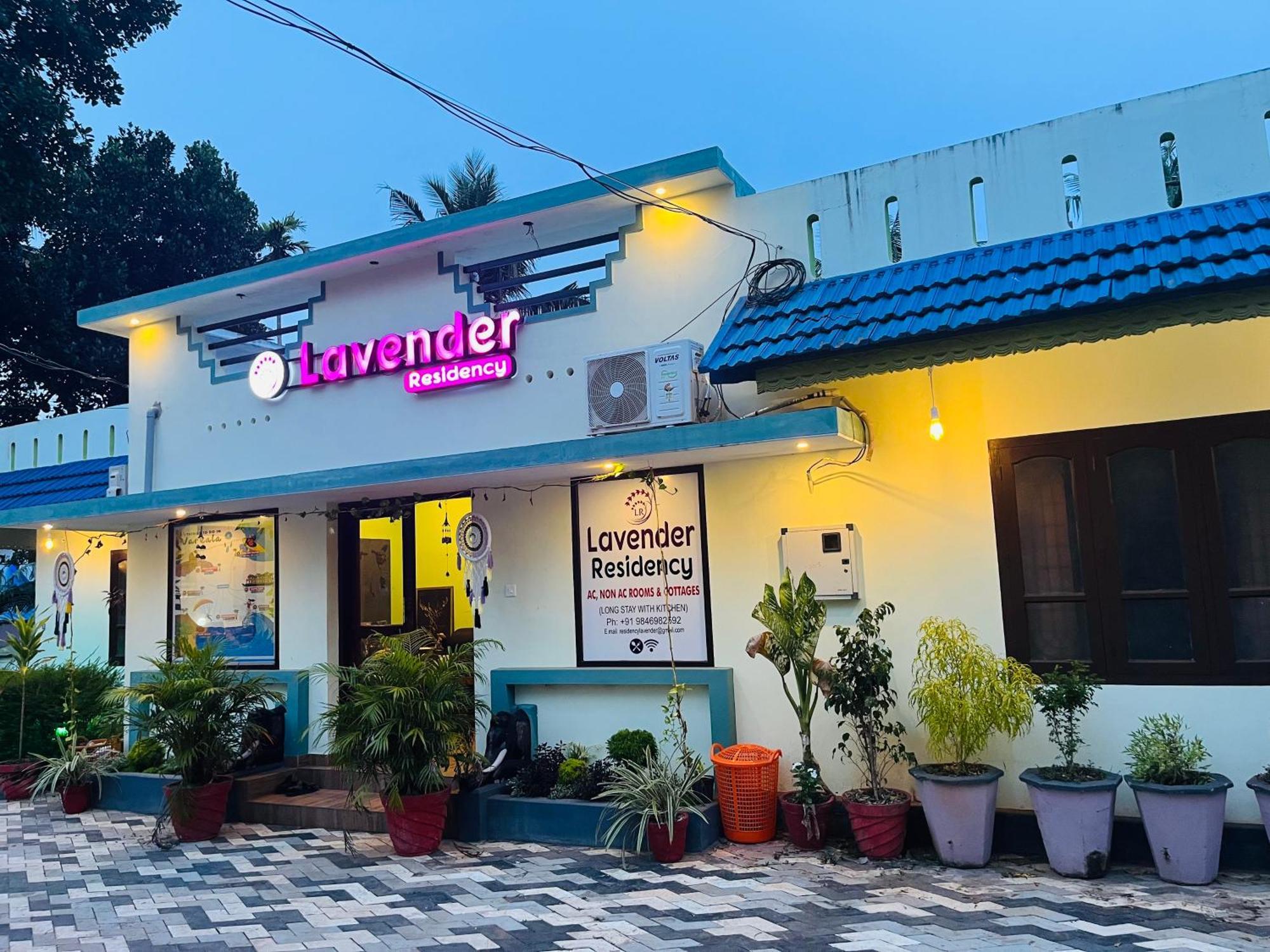 Lavender Residency Bed & Breakfast Варкала Екстериор снимка
